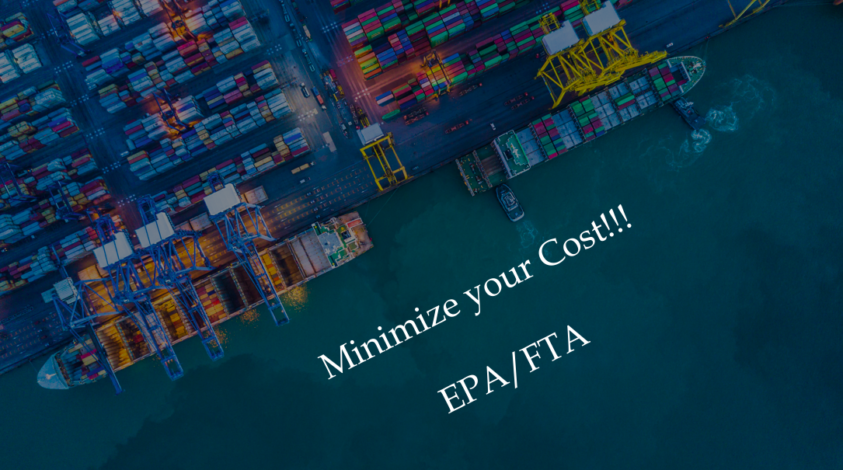 Minimize your cost! ~ what is EPA? FTA? ~ / Knowledge for Japanese Sake trading