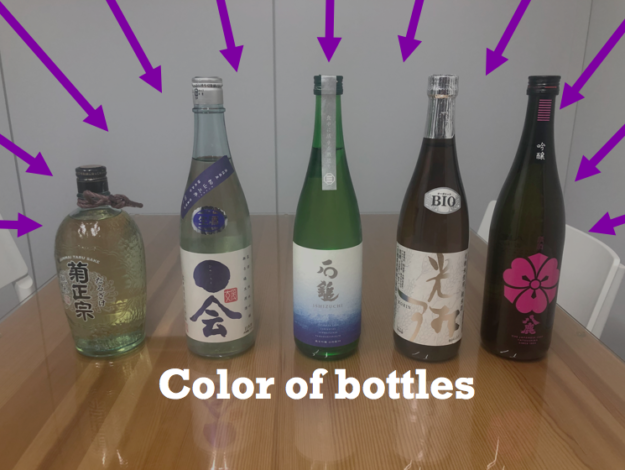 Keep the quality -Bottle color and their difference-