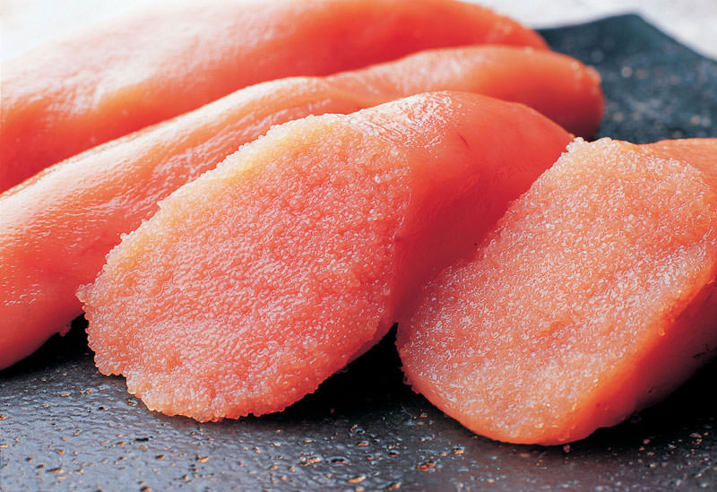 Roe Japanese traditional Otsumami food / how Japanese people eat egg