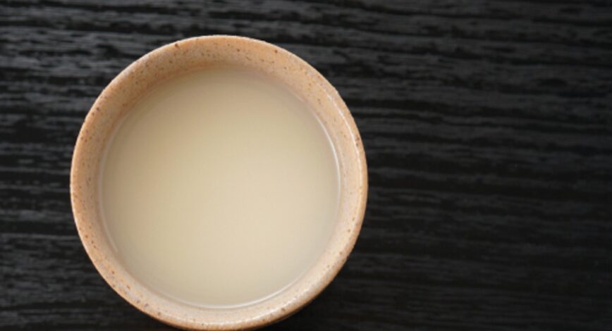 Nigori-zake – crowdy alcohol made of rice